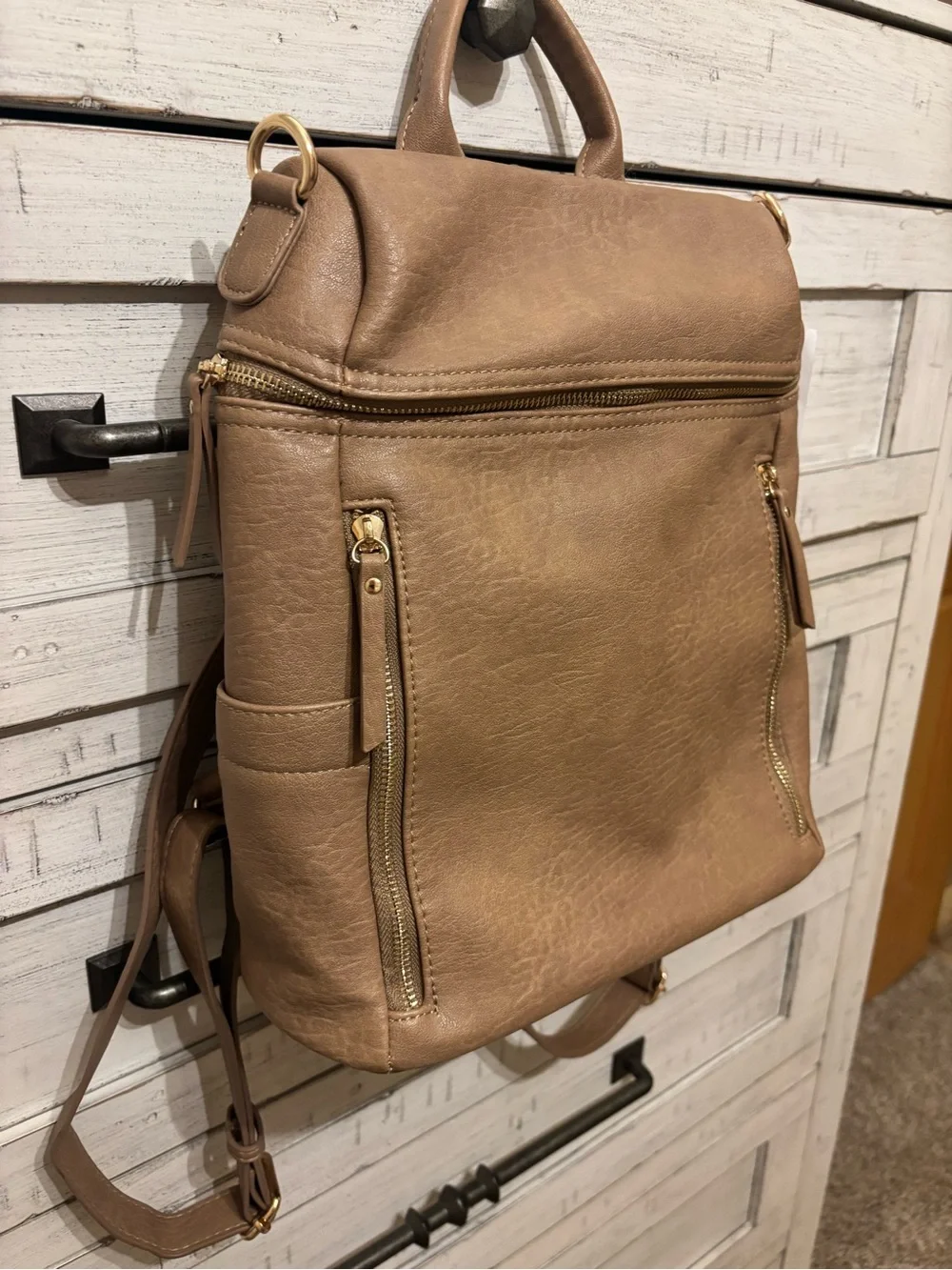 Antik Kraft structured leather